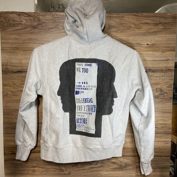 Vintage Sir Sly Champion Reverse Weave Rock Pullover Hoodie Mens Size Medium - Picture 8 of 9